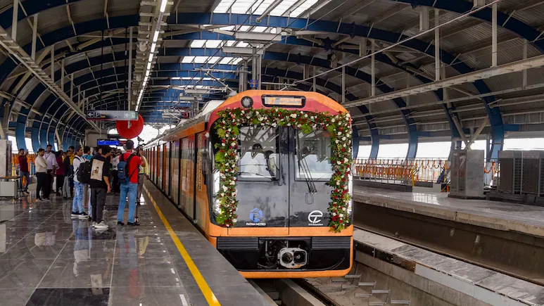 Patna Metro Modern Train